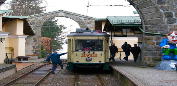 Ride the Pöstlingbergbahn